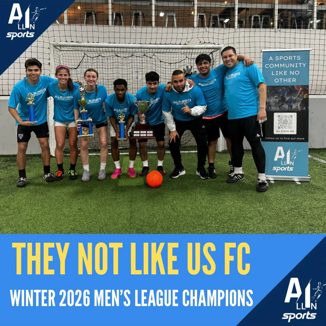 They Not Like Us FC - Winter Men’s 2026 Champions